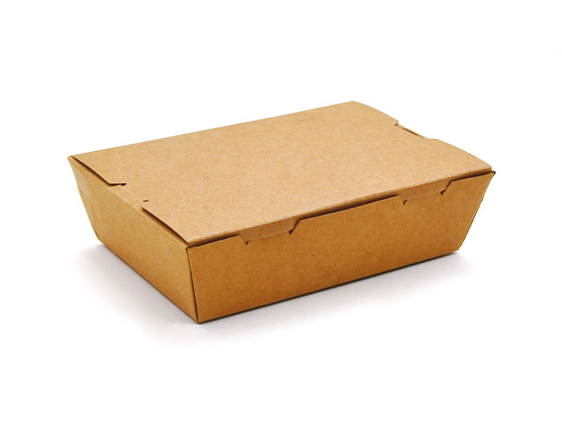 Boîte en papier alimentaire à emporter résistante à la chaleur 150#S