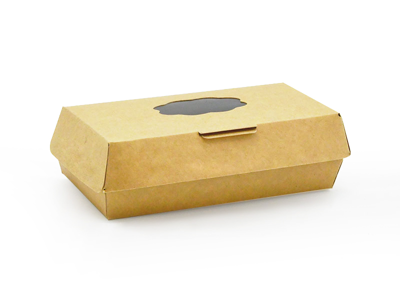 HB#132 conservant la forme parfaite du hamburger Boîte à hamburgers en carton