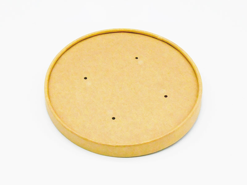 142 Couvercle en papier recyclable anti-fuite