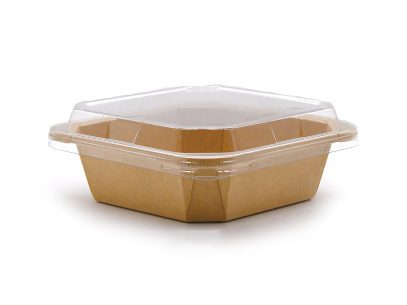 Boîte en papier octogonale solide et durable de 750 ml