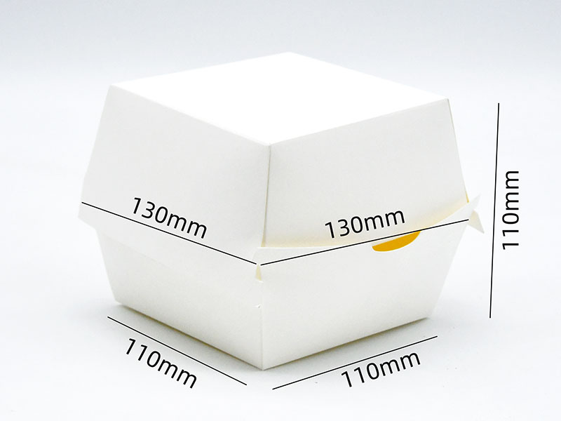 Boîte à hamburger en carton résistant à l'écrasement HB#110