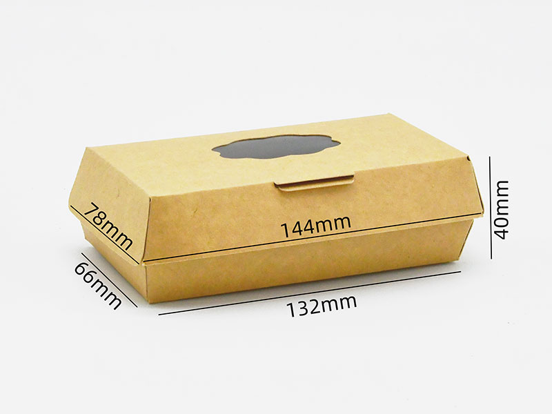 HB#132 conservant la forme parfaite du hamburger Boîte à hamburgers en carton