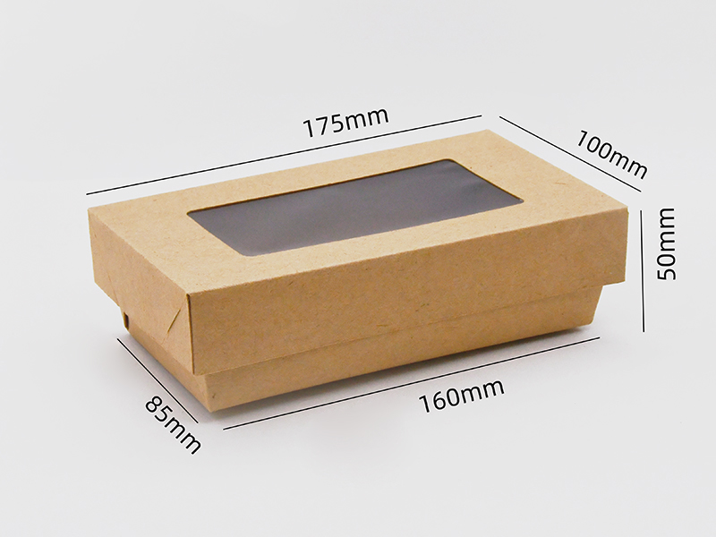 BH01 Plateau en papier à forte durabilité avec couvercle